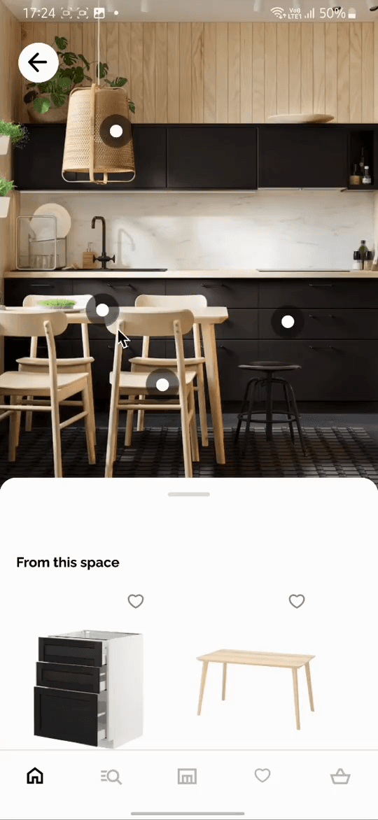 IKEA interaction animation