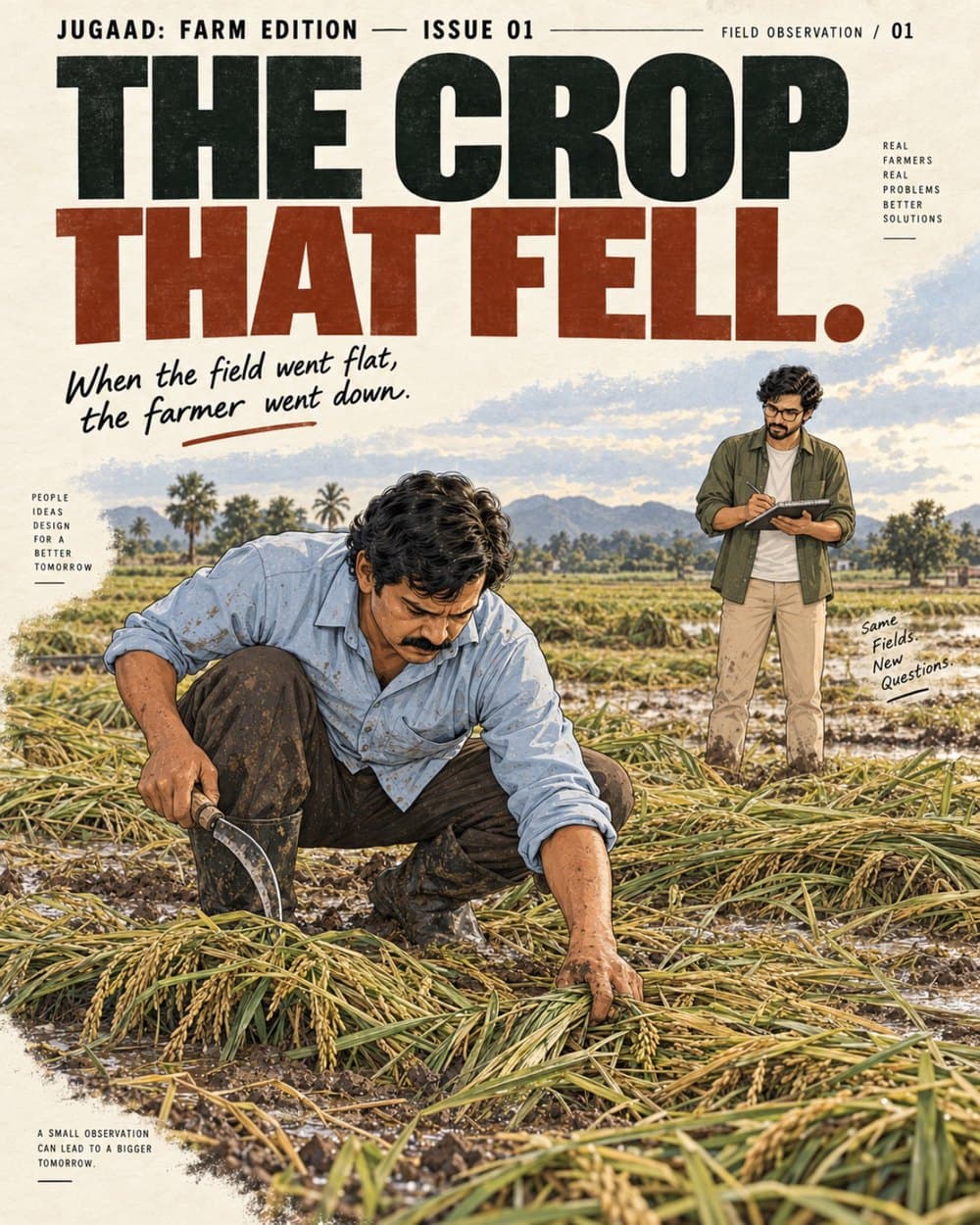 Cover of Field Observation 01, The crop that fell