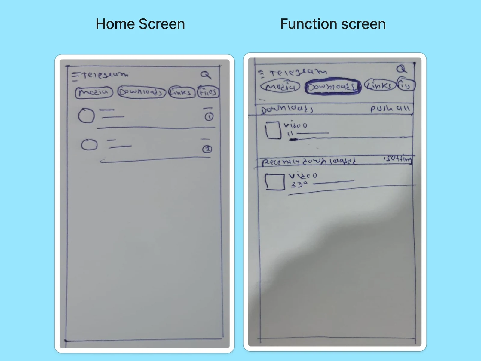 The paper prototype